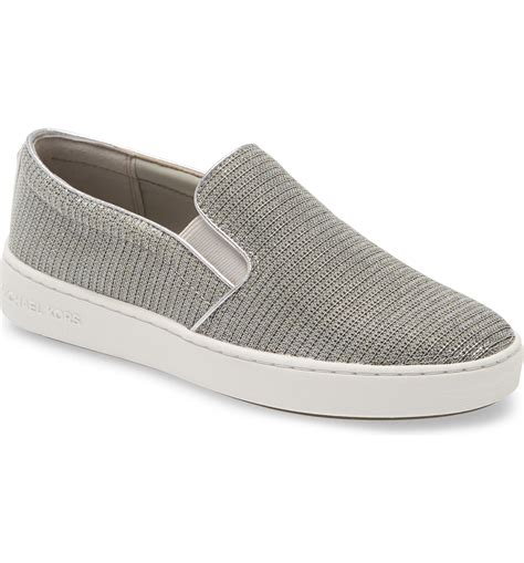 michael kors keaton slip on sneakers|keaton logo slip on sneaker.